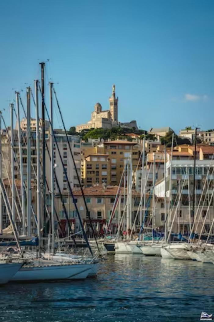 Vue Mer Le Panoramique Vieux-Port De มาร์กเซย ภายนอก รูปภาพ